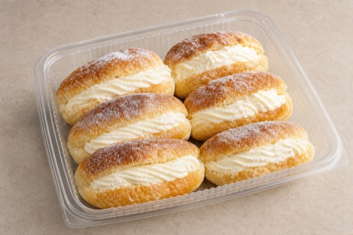 SA Cream filled bun street-food P07 — Saudi Arabia dish