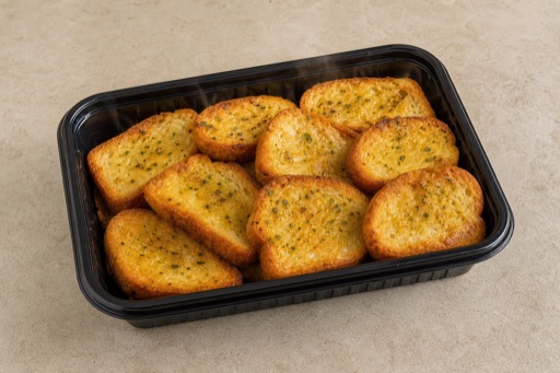 SA Garlic bakery toast street-food P06 — Saudi Arabia dish