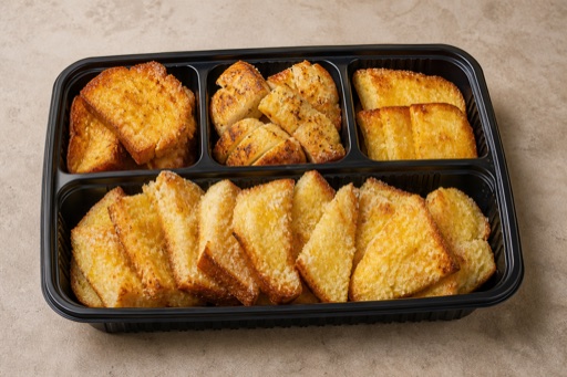 SA Garlic bakery toast street-food P08 — Saudi Arabia dish