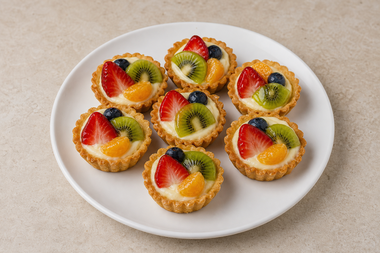 SA Mini fruit tart street-food P09 — Saudi Arabia dish