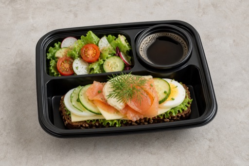 Nordic cafe plate P06 — Sweden dish