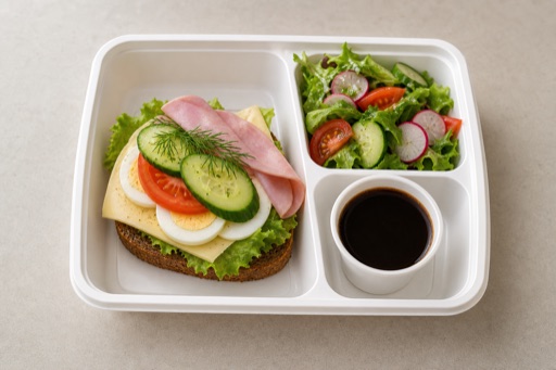 Nordic cafe plate P08 — Sweden dish