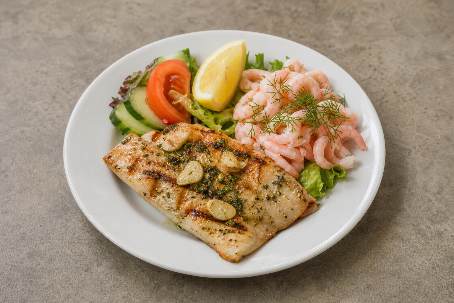 SE Grilled fish fillet seafood P09 — Sweden dish