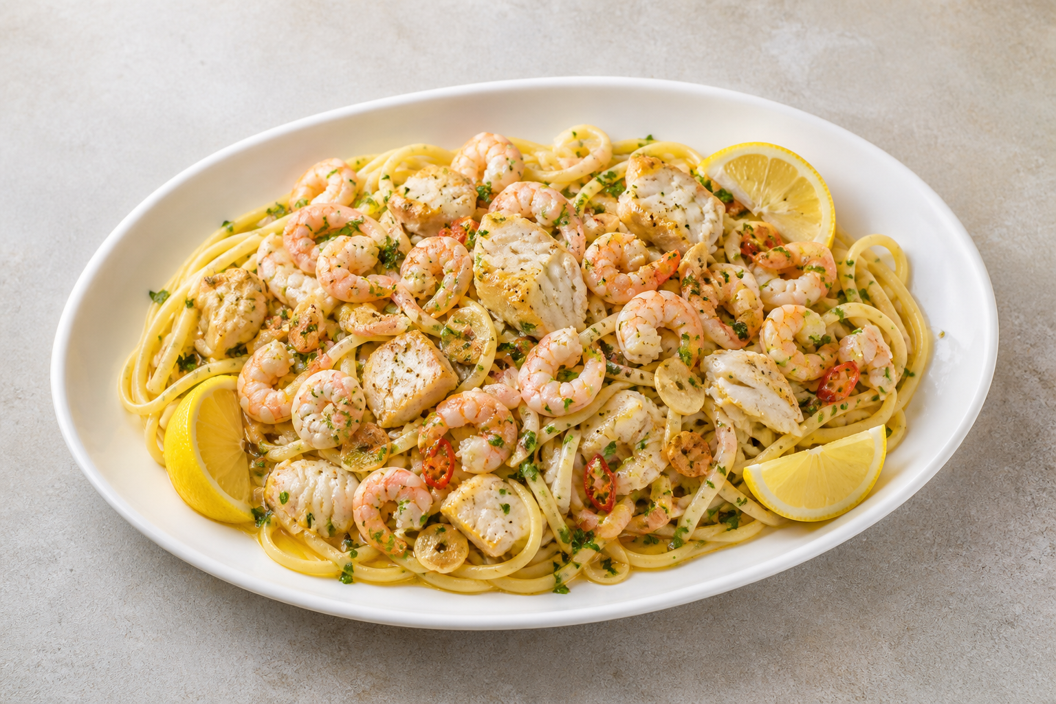 SE Seafood pasta bowl seafood P03 — Sweden dish