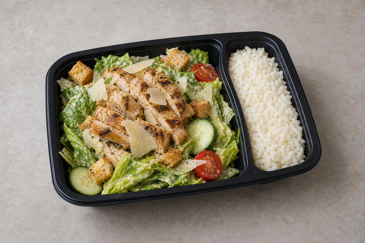 Photorealistic SE Caesar salad chicken western P08 food image by VDAMO
