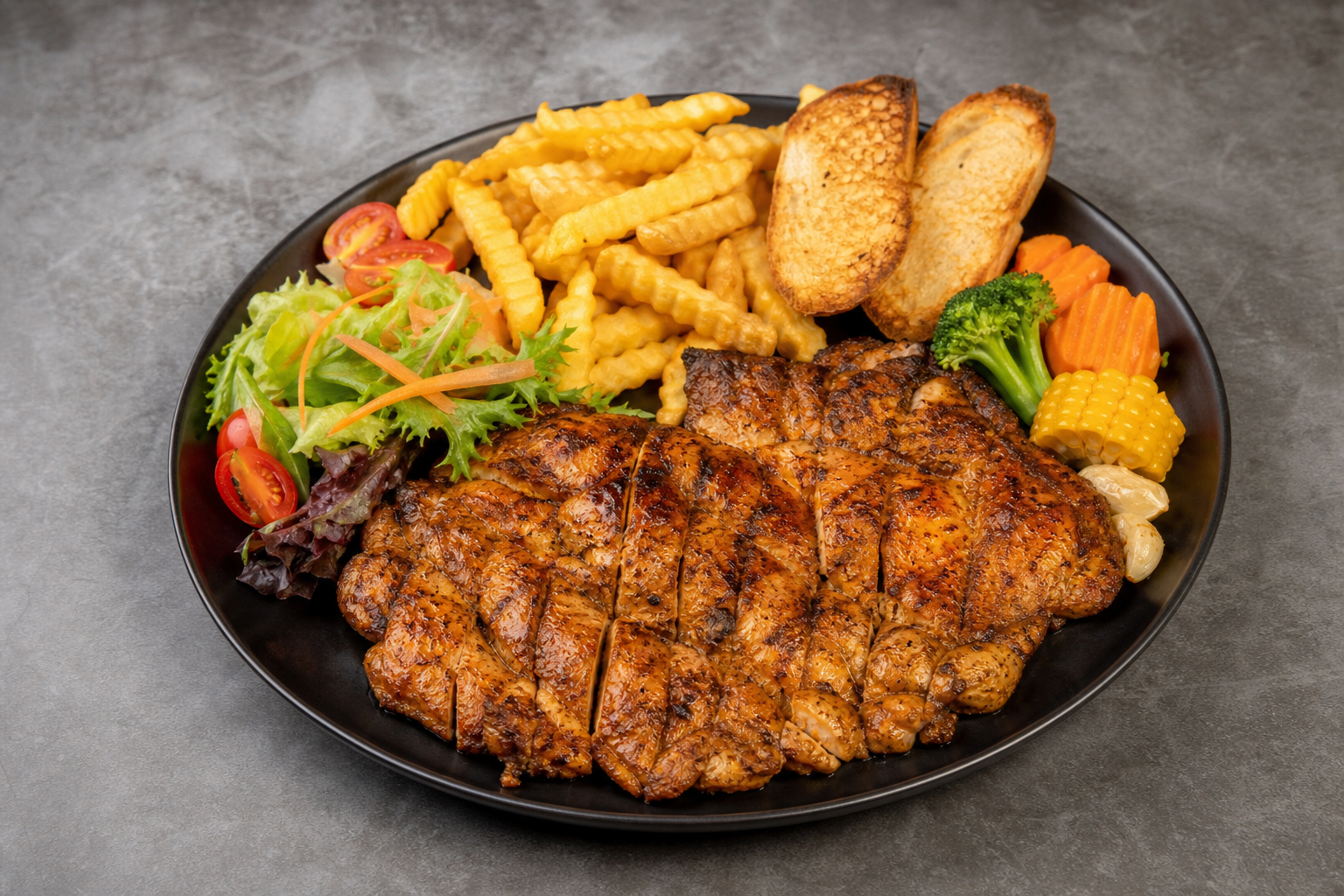 SE Grilled chicken steak western P10 — Sweden dish