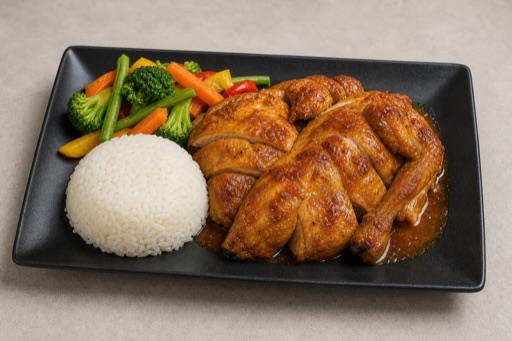SE Roast chicken meal western P02 — Sweden dish