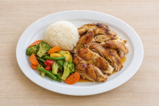 SE Roast chicken meal western P03 — Sweden dish