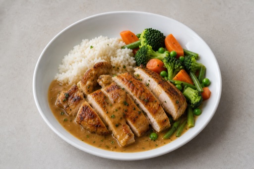 SE Roast chicken meal western P04 — Sweden dish