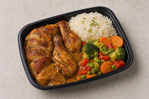 SE Roast chicken meal western P06 — Sweden dish