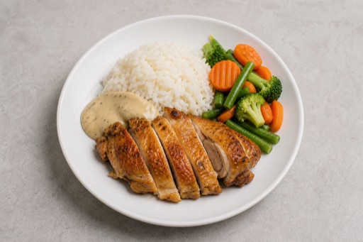 SE Roast chicken meal western P09 — Sweden dish