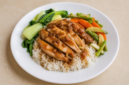 SG Family combo meal quick-service menu photo, Singapore menu images by VDAMO