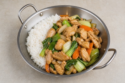 SG Family combo meal quick-service P05 — Singapore dish