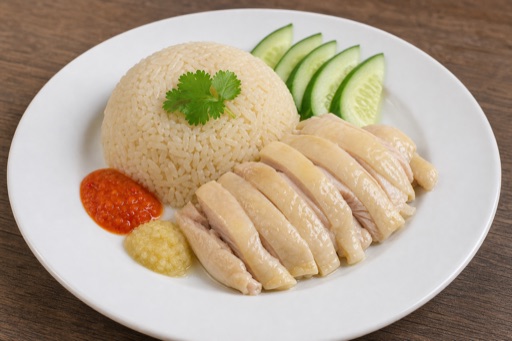 Hainanese chicken rice food image by VDAMO