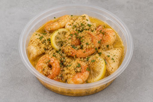 Photorealistic SG Garlic butter shrimp seafood P07 food image by VDAMO