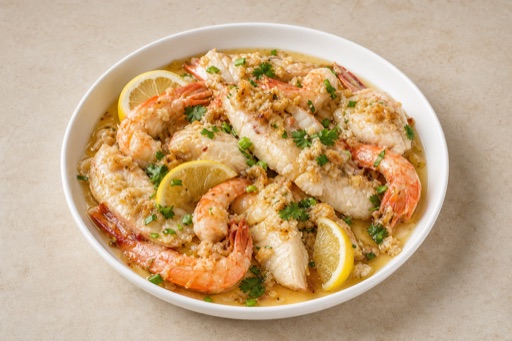 SG Mixed seafood platter seafood P04 — Singapore dish