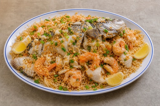 SG Seafood rice plate seafood P03 — Singapore dish