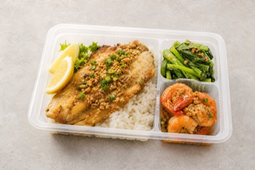SG Seafood rice plate seafood P08 — Singapore dish