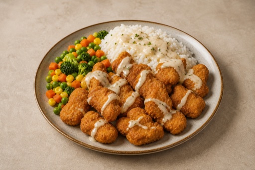 SK Chicken nuggets box fast-food P10 — Slovakia dish
