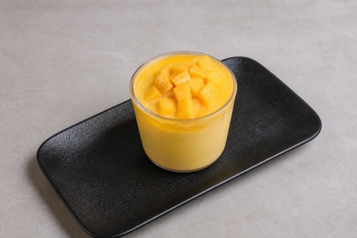Photorealistic SV Mango pudding cup dessert P02 food image by VDAMO