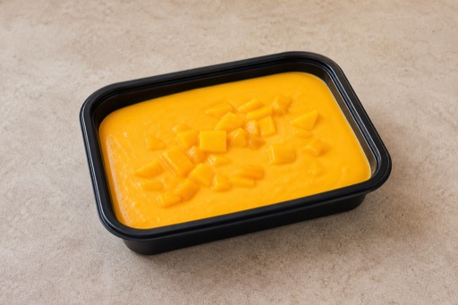 Photorealistic SV Mango pudding cup dessert P06 food image by VDAMO