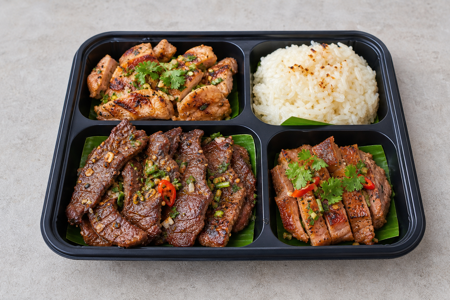 TH Mixed barbecue platter barbecue P08 — Thailand dish