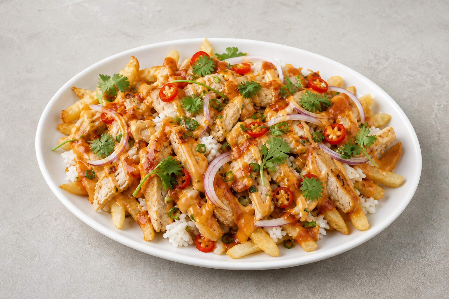 TH Loaded fries fast-food P03 — Thailand dish