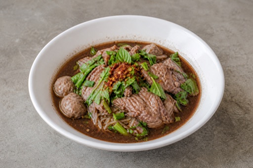 Thai boat noodles food image by VDAMO