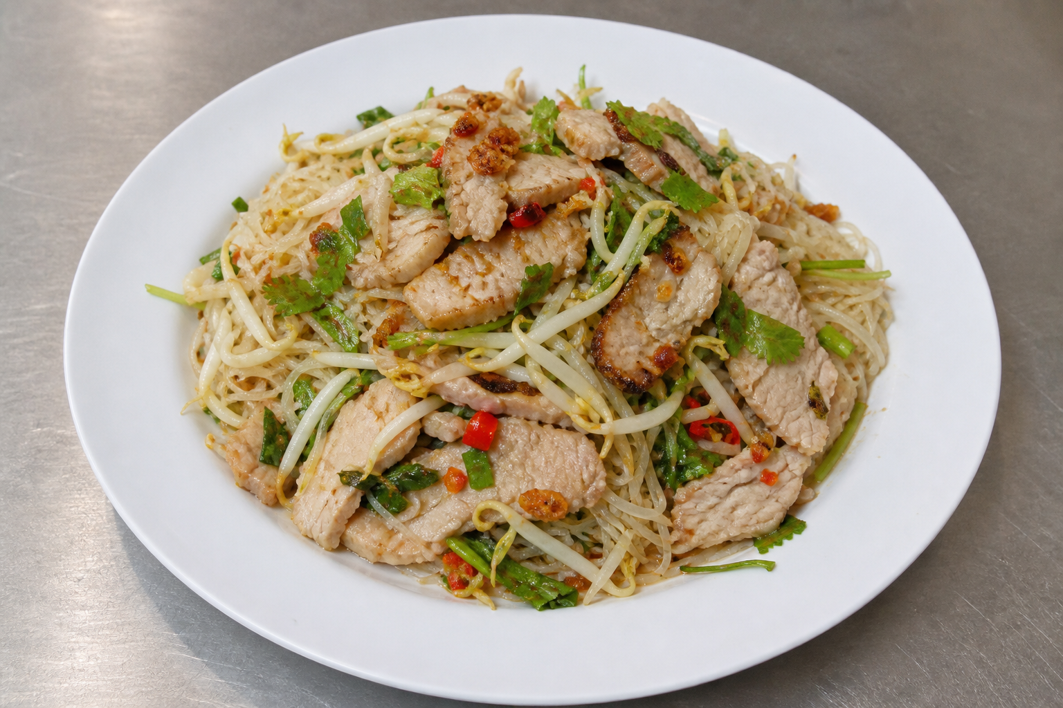 Photorealistic Thai street noodle P01 food image by VDAMO