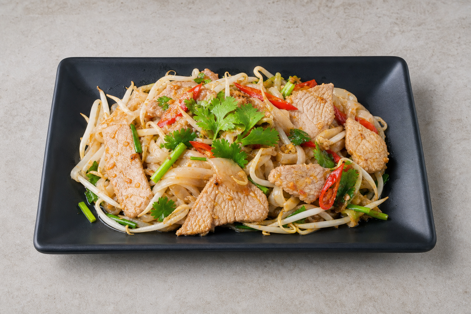 Photorealistic Thai street noodle P02 food image by VDAMO