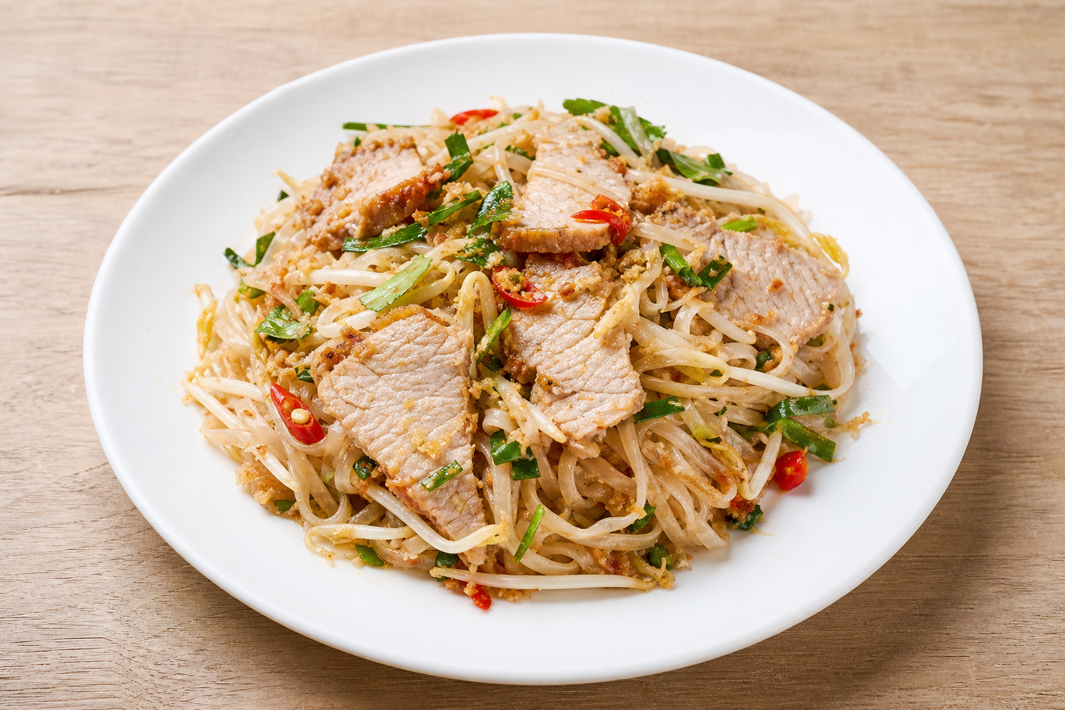 Photorealistic Thai street noodle P01 food image by VDAMO