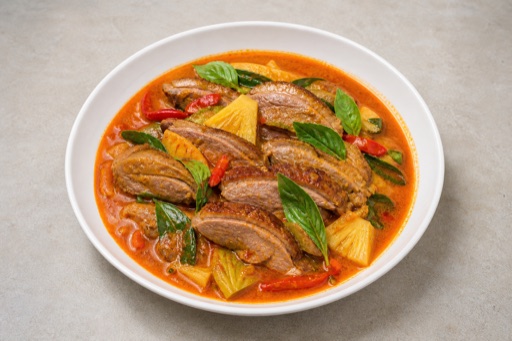 Photorealistic Thai red curry duck P04 food image by VDAMO