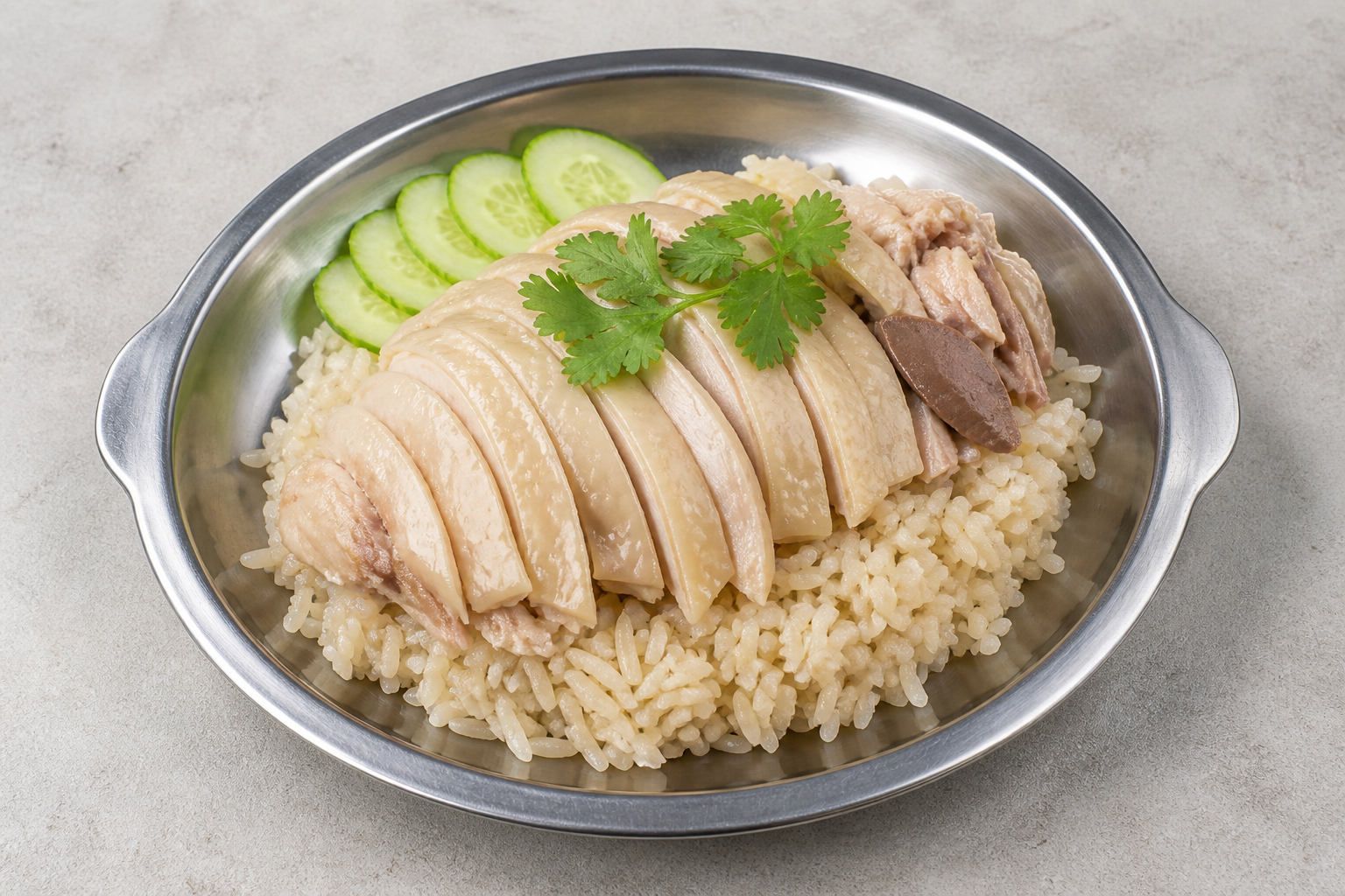 Photorealistic Thai chicken rice P05 food image by VDAMO