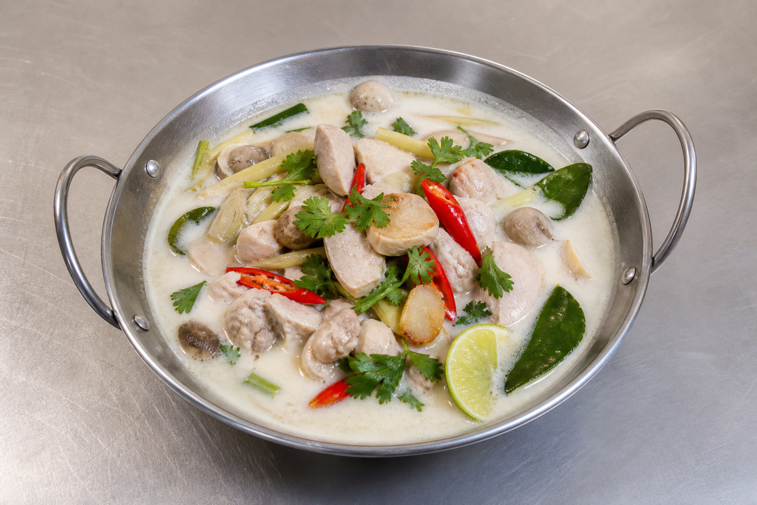 Photorealistic Tom kha gai P05 food image by VDAMO