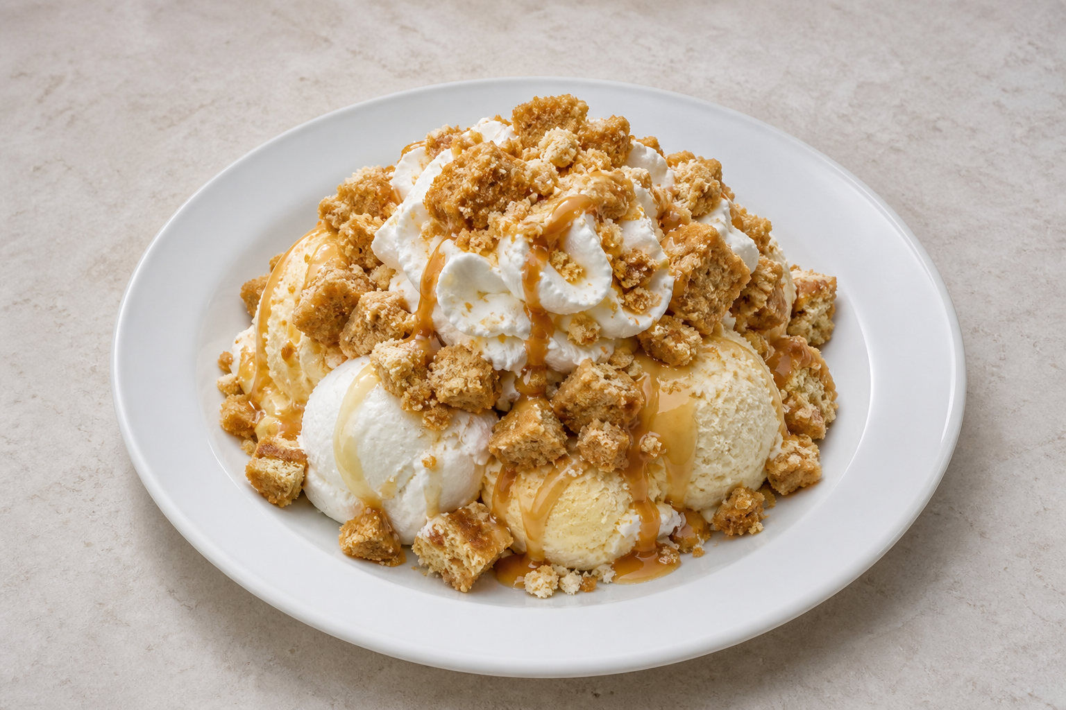 TN Ice cream sundae dessert P01 — Tunisia dish