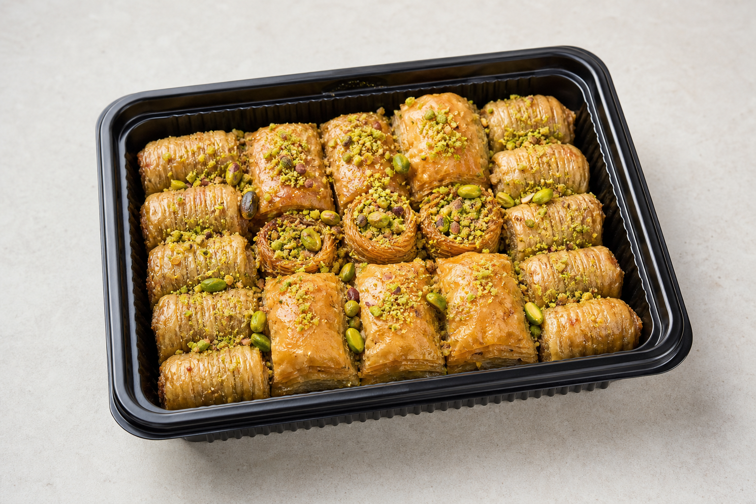 Photorealistic Baklava P06 food image by VDAMO