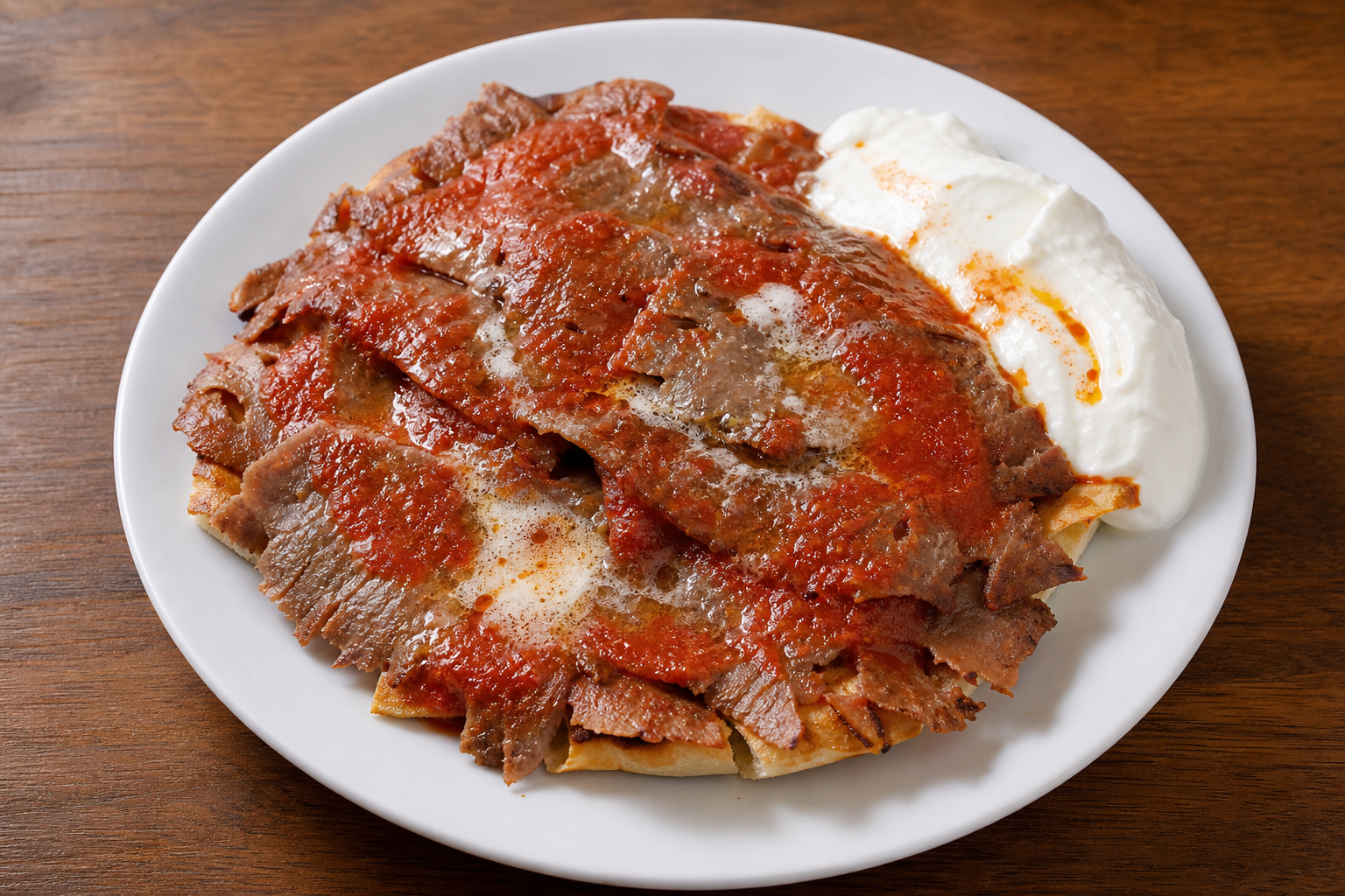 Iskender kebab
