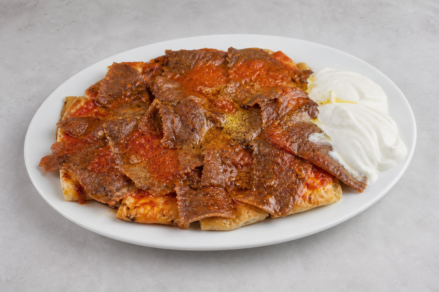 Photorealistic Iskender kebab P09 food image by VDAMO