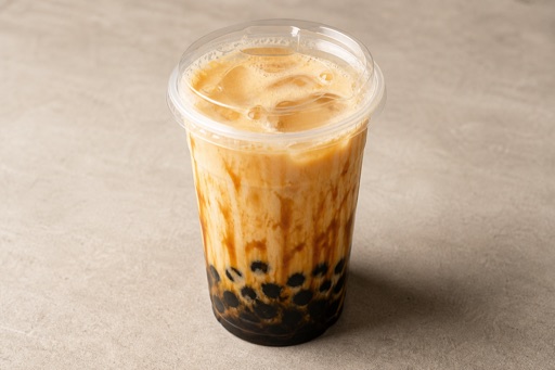 Photorealistic Brown sugar bubble tea P09 food image by VDAMO