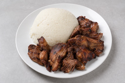 Photorealistic Ugali nyama choma P02 food image by VDAMO