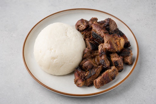 Photorealistic Ugali nyama choma P03 food image by VDAMO