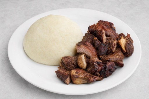 Photorealistic Ugali nyama choma P06 food image by VDAMO