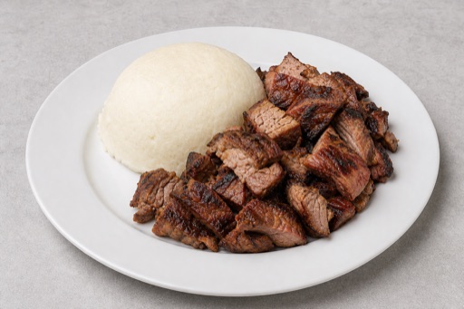 Photorealistic Ugali nyama choma P09 food image by VDAMO