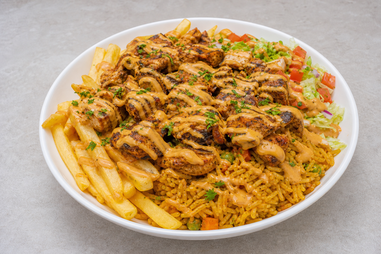 TZ Loaded fries fast-food P04 — Tanzania dish
