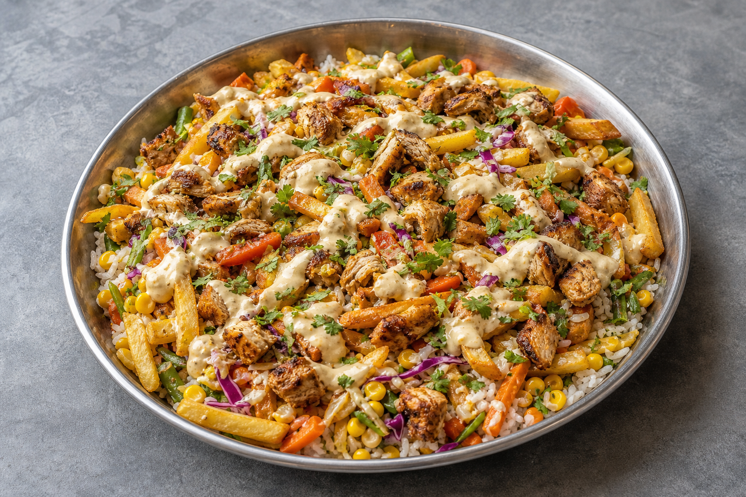 TZ Loaded fries fast-food P10 — Tanzania dish