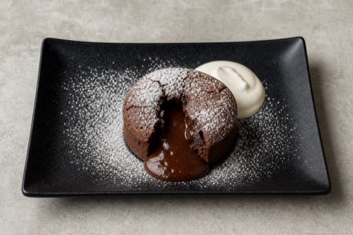 UA Chocolate lava cake dessert P02 — Ukraine dish