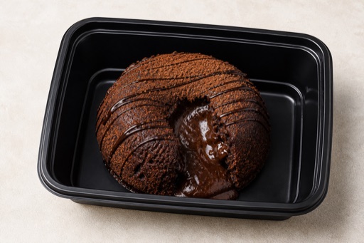 UA Chocolate lava cake dessert P06 — Ukraine dish