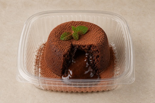 UA Chocolate lava cake dessert P07 — Ukraine dish