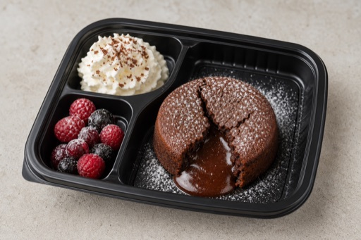UA Chocolate lava cake dessert P08 — Ukraine dish