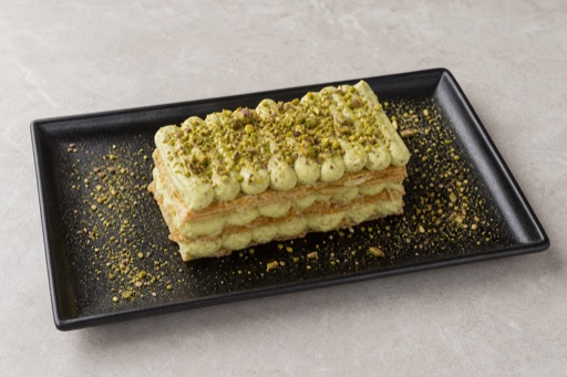 UA Pistachio dessert plate dessert P02 — Ukraine dish